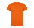 T-shirt voor kinderen van katoen in tricot 165 g/m² Roly kleur oranje