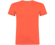T-shirt van 100% katoen voor kinderen 155 g/m² Roly kleur pasteloranje