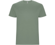 T-shirt van 100% katoen voor kinderen 190 g/m² Roly kleur olijfgroen
