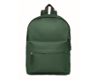Bedrukte rugzakken van 600D polyester School Color kleur donkergroen