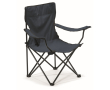 Gepersonaliseerde polyester camping- of strandstoel Waterfont kleur marineblauw