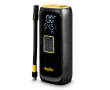 Draagbare compressor met zaklamp en powerbank 4.000mAh kleur zwart