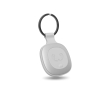 Sleutelhanger met objectzoeker compatibel met Apple kleur lichtgrijs
