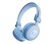 Draadloze koptelefoon met handsfree functie Fresh 'n Rebel Code Core kleur lichtblauw