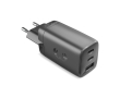 Snellader met USB-A en 2x USB-C Fresh'n Rebel 67W kleur donkergrijs
