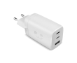 Snellader met USB-A en 2x USB-C Fresh'n Rebel 67W kleur lichtgrijs