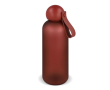Matte lekvrije fles met ronde dop en draaglus Sagaform 650ml kleur bordeaux