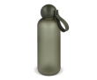 Matte lekvrije fles met ronde dop en draaglus Sagaform 650ml kleur donkergroen