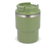 Stapebare take away reisbeker in verschillende kleuren 280ml kleur olijfgroen