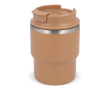 Stapebare take away reisbeker in verschillende kleuren 280ml kleur bruin