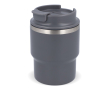 Stapebare take away reisbeker in verschillende kleuren 280ml kleur donkergrijs