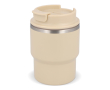 Stapebare take away reisbeker in verschillende kleuren 280ml kleur beige