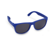 Zonnebril in diverse kleuren met zwarte UV400 lens kleur donkerblauw
