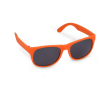 Zonnebril in diverse kleuren met zwarte UV400 lens kleur oranje