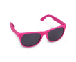 Zonnebril in diverse kleuren met zwarte UV400 lens kleur roze