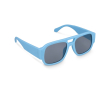 Zonnebril van gerecycled hard plastic met UV400-bescherming kleur lichtblauw