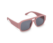 Zonnebril van gerecycled hard plastic met UV400-bescherming kleur rose paztel