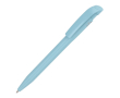 Stilolinea pen gemaakt van 100% gerecycled plastic met blauwe inkt kleur pastel blauw