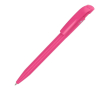 Stilolinea pen gemaakt van 100% gerecycled plastic met blauwe inkt kleur roze