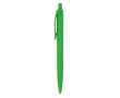 Plastic pen met blauwe inkt om te bedrukken kleur groen