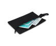 Compacte polyester EHBO-kit met karabijnhaak kleur zwart