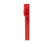 Hygiënische pocketspray met aloë vera en vitamine E 8ml kleur doorzichtig rood