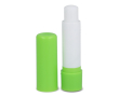 Lippenbalsem van gerecycled materiaal in diverse kleuren kleur limoen groen