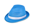 Bedrukbare polyester hoed in verschillende felle kleuren kleur blauw