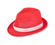 Bedrukbare polyester hoed in verschillende felle kleuren kleur rood