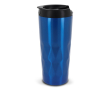 Dubbelwandige thermosfles met lekvrije sluiting 450 ml kleur blauw