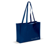 Boodschappentas gemaakt van gerecycled RPET-materiaal 110 g/m2 kleur donkerblauw