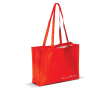 Boodschappentas gemaakt van gerecycled RPET-materiaal 110 g/m2 kleur rood