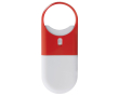 Zonnebrandcrème dispenser met draaghendel SPF30 10ml kleur rood