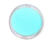 Plastic etui voor in water oplosbare zeepblaadjes kleur pastel blauw