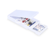 Naaikit in plastic doos met pleisters, ideaal voor reizen kleur wit
