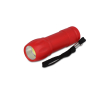 Zaklampen van gerecycled plastic in diverse kleuren met COB-licht kleur rood