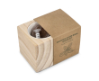 Basilicum kweekset met pot en kokossubstraat kleur naturel
