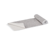 RPET-handdoek met sneldrogende technologie 200 g/m² 30 x 80 cm kleur wit/grijs