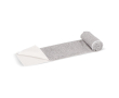 RPET-handdoek met sneldrogende technologie 200 g/m² 50x100 cm kleur wit/grijs
