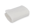 Gerecyclede polar fleece deken voor sublimatie 250 g/m² kleur wit