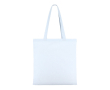 Kleurrijke katoenen tas met OEKO-TEX certificering 140 g/m2 kleur pastel blauw