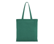 Kleurrijke katoenen tas met OEKO-TEX certificering 140 g/m2 kleur donkergroen