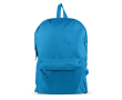 Klassieke RPET rugzak in verschillende kleuren met voorvak kleur blauw
