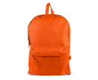 Klassieke RPET rugzak in verschillende kleuren met voorvak kleur oranje