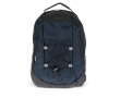 RPET laptoptas met binnenvakken kleur donkerblauw
