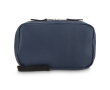 Technologie-organizertas van gerecycled plastic met rits kleur donkerblauw