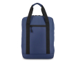 RPET-laptoprugzak met reflecterende strips 15,6'' kleur donkerblauw