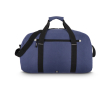 Reis- of sporttas met reflecterend detail en rits 35L kleur donkerblauw