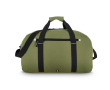 Reis- of sporttas met reflecterend detail en rits 35L kleur olijfgroen