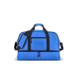 Sport- of reistas van gerecycled polyester 50L kleur blauw